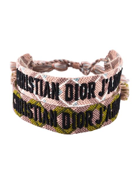 christian dior j'adior woven bracelets cheap|genuine christian dior bracelets.